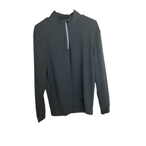 PGA Tour Long Sleeve Gray Golf Shirt Medium